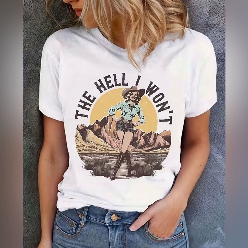 BOUTIQUE THE HELL I WON’T TEE